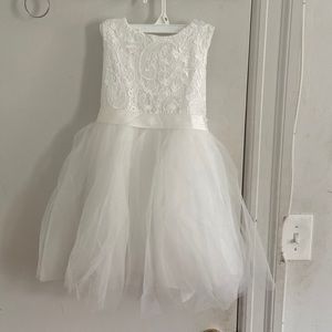 White Dress For Kids